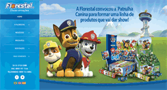 Desktop Screenshot of florestal.com.br